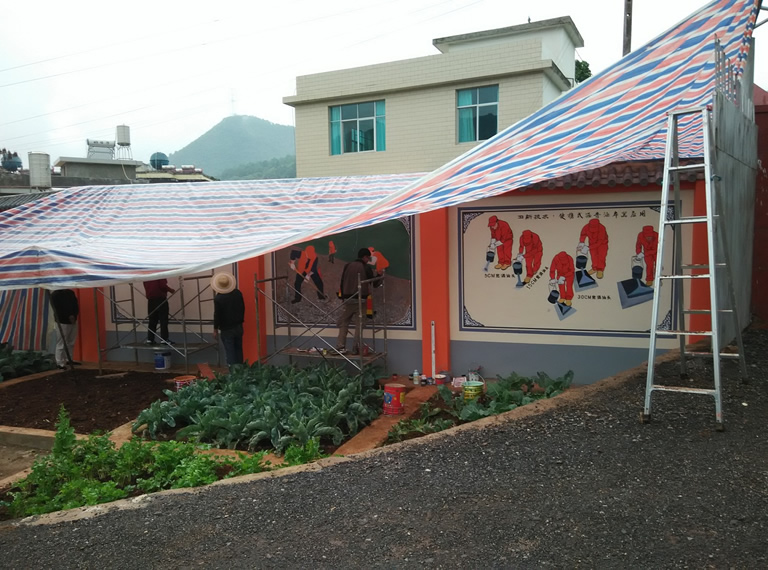 萍鄉藍臉墻體手繪有限公司